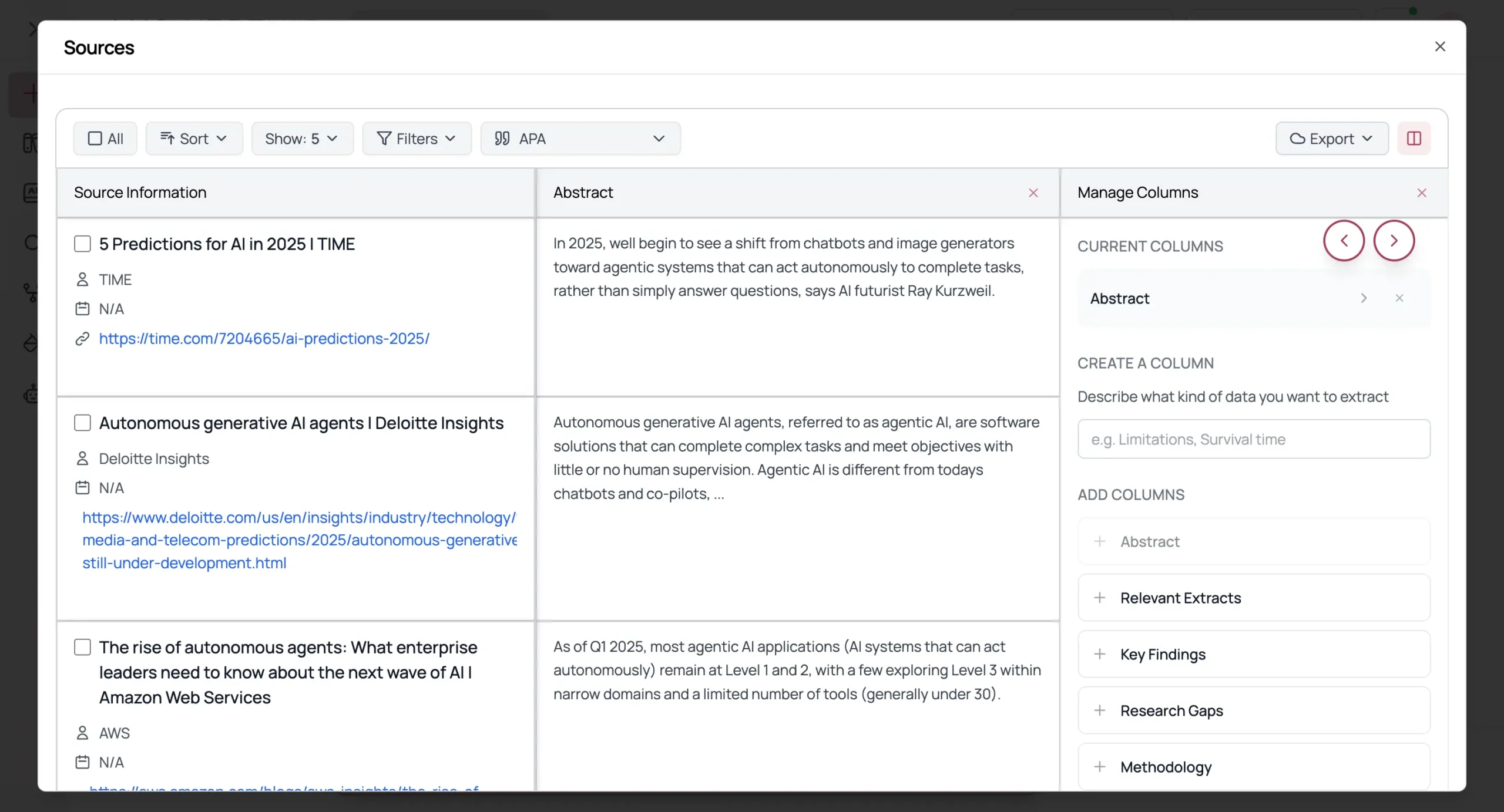 Dynamic Table in AnswerThis