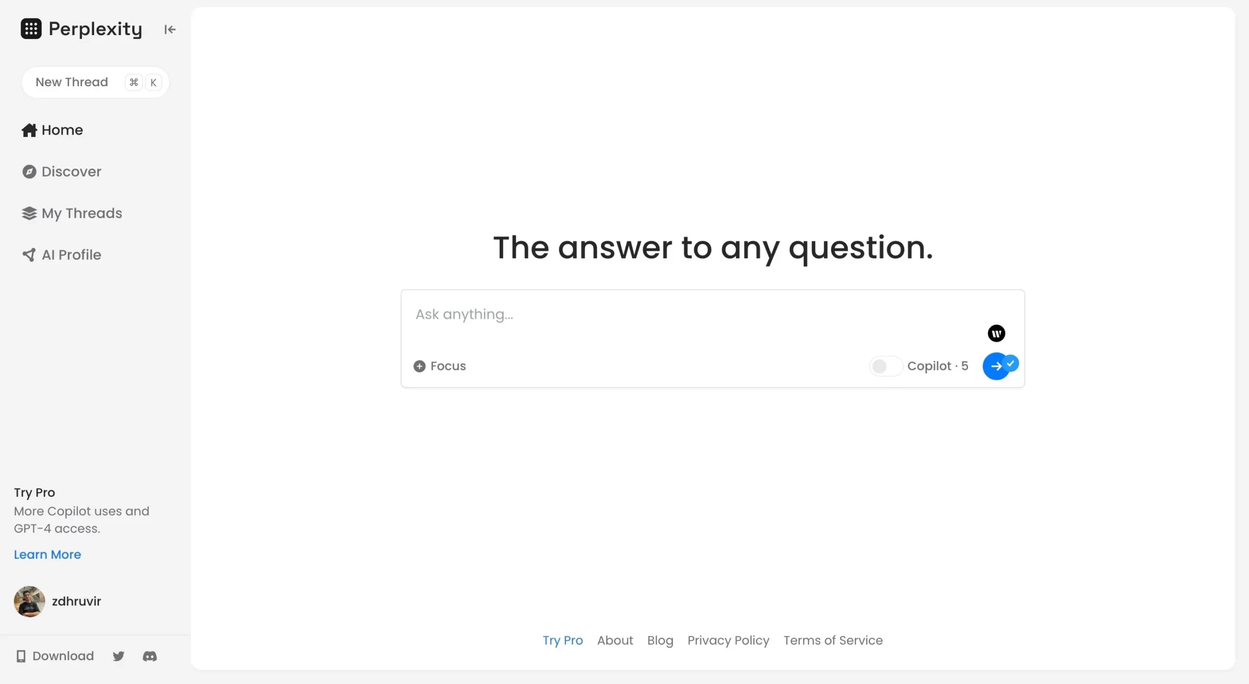 Perplexity AI