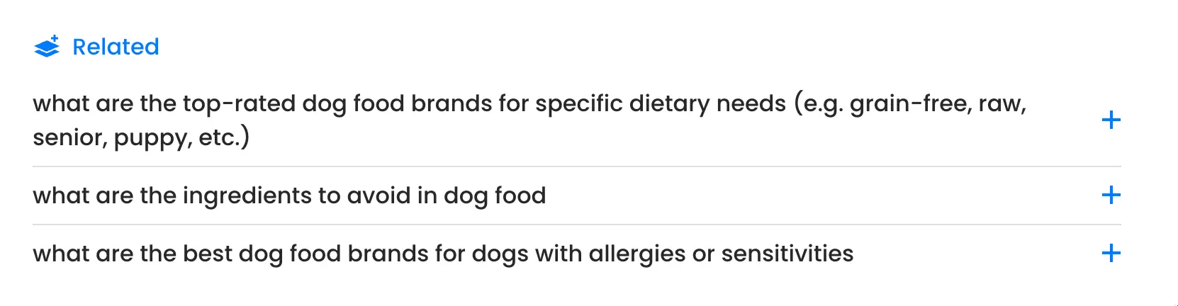 Related questions in Perplexity