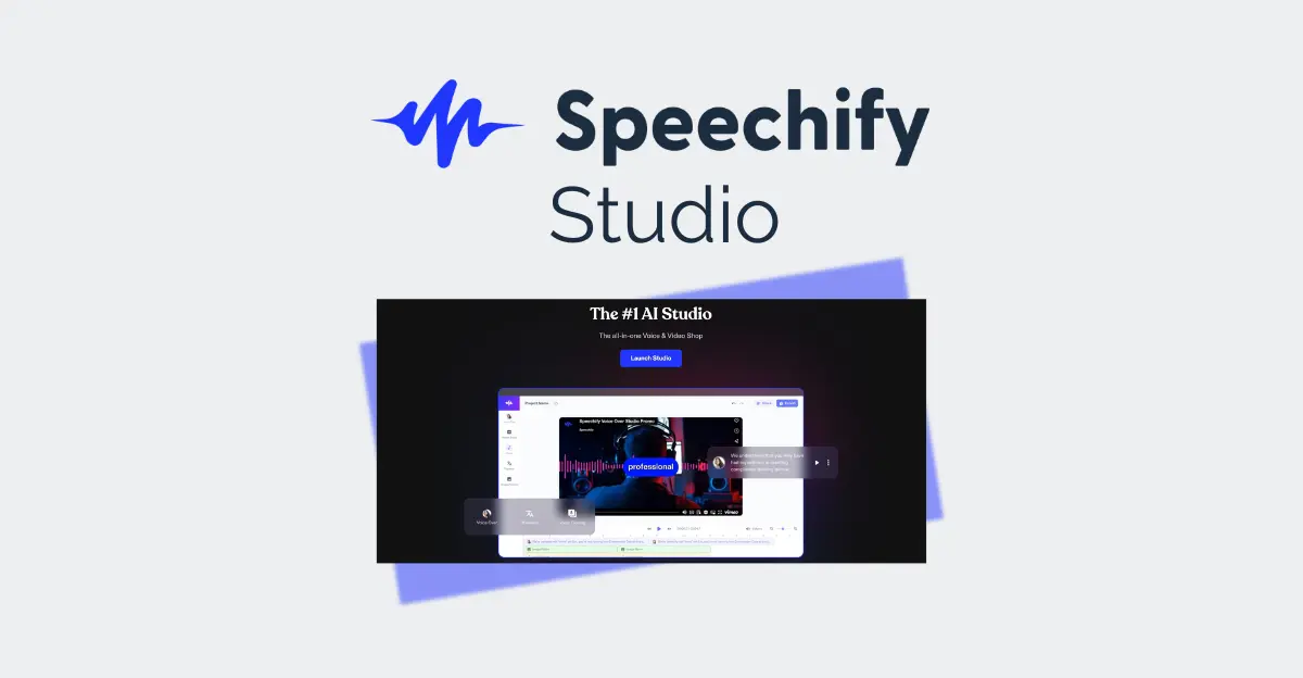Speechify Studio Review