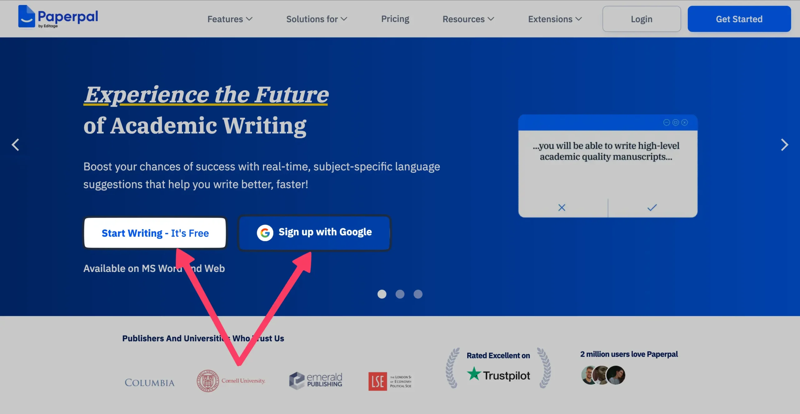 Getting started with Paperpal