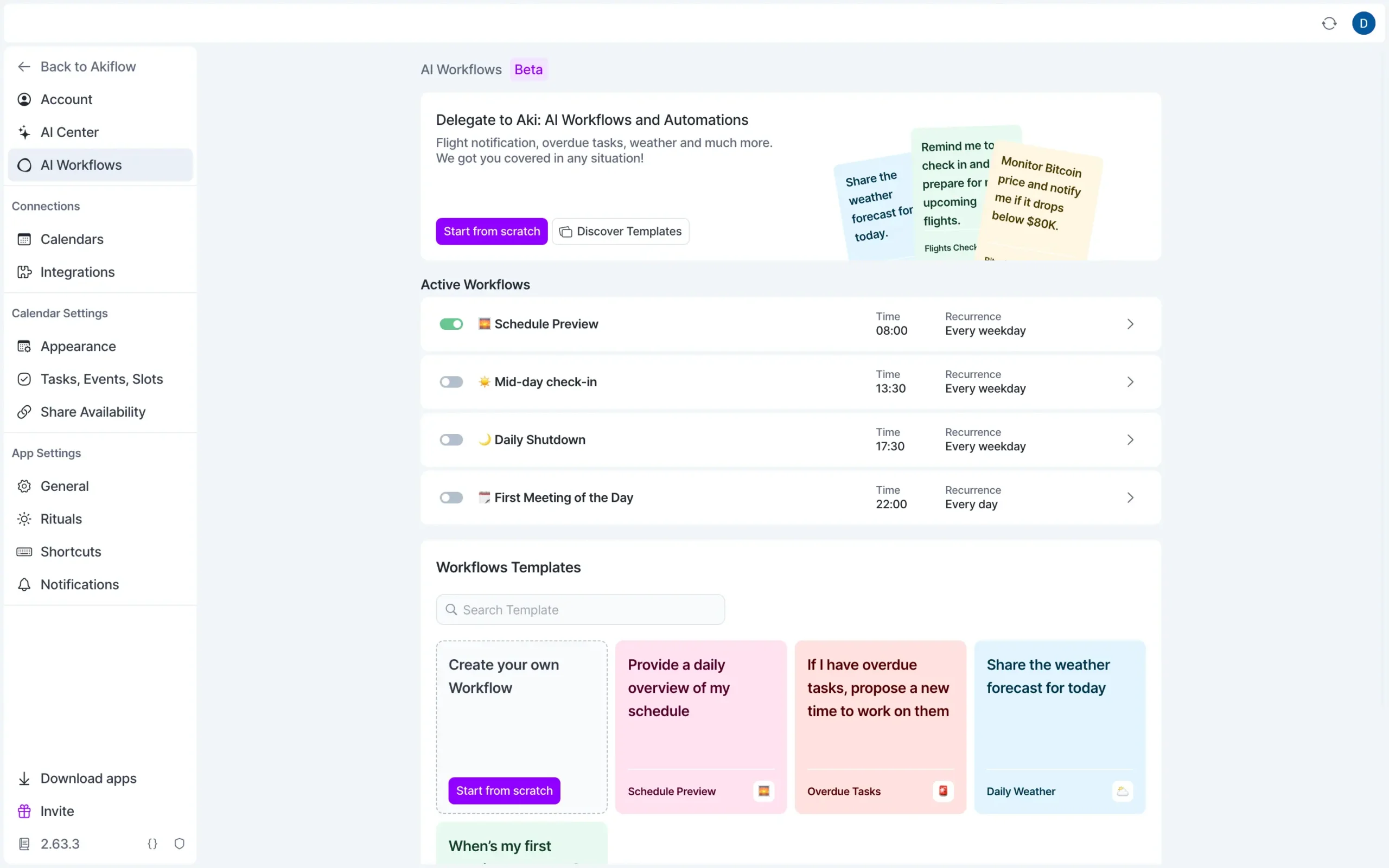AI Workflows in Akiflow
