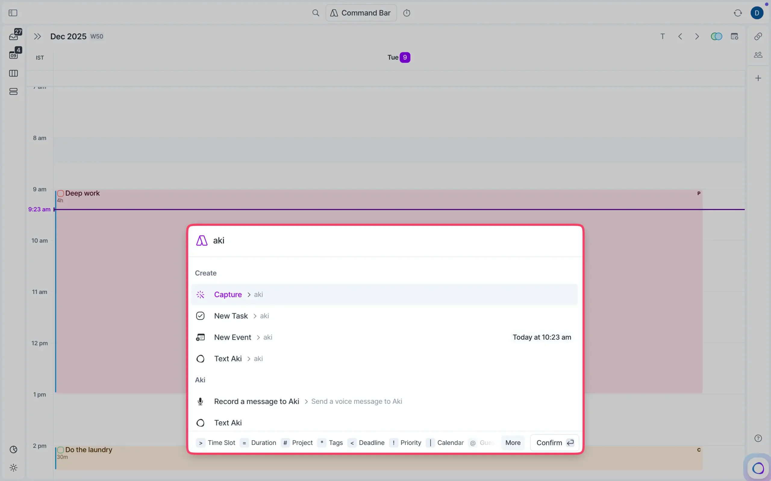 Accessing Aki in different ways